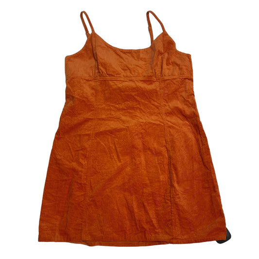 Orange Dress Casual Short Wild Fable, Size L
