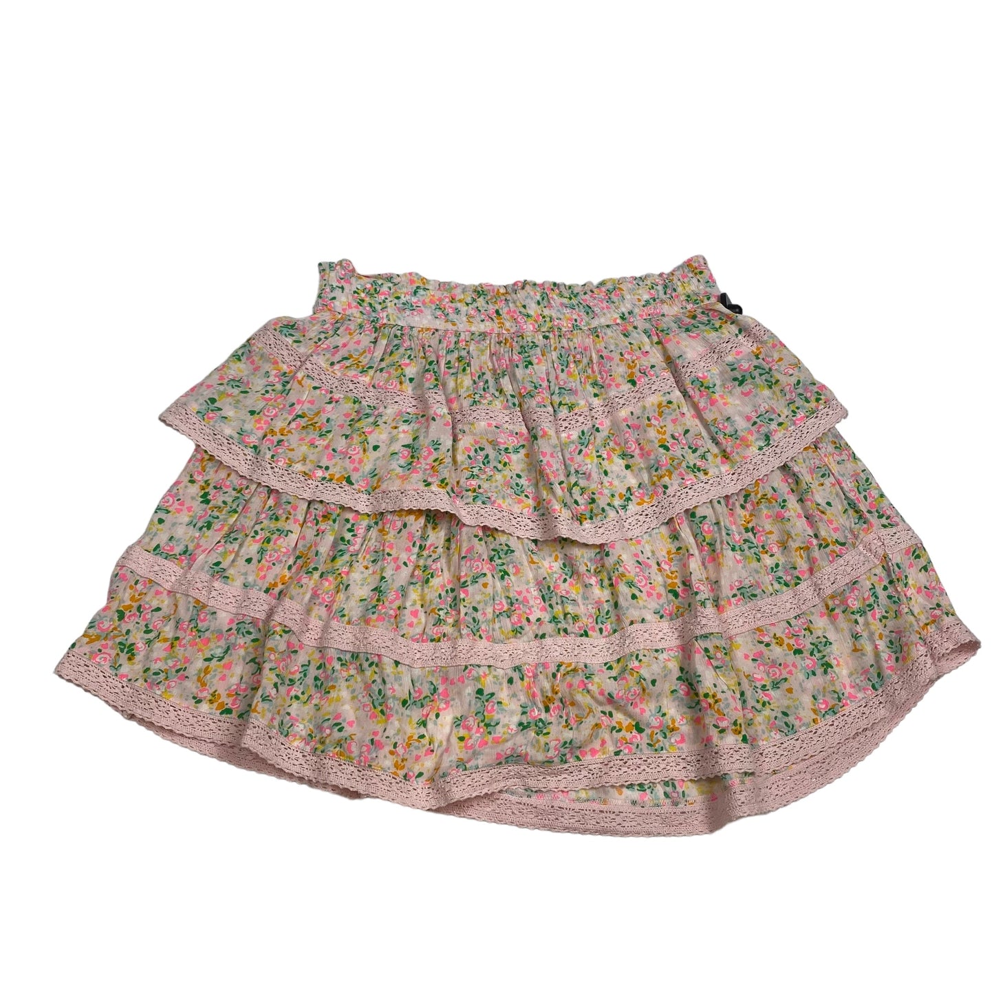 Pink Skirt Mini & Short Crown And Ivy, Size L