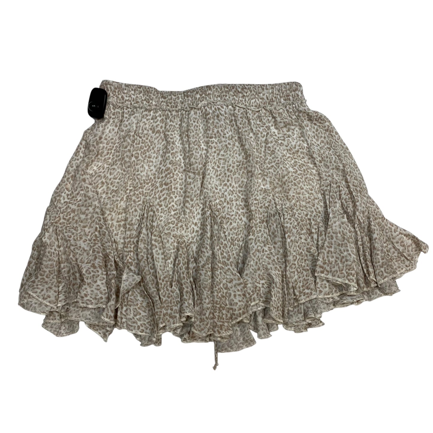 Skirt Mini & Short By Olivaceous In Tan, Size: M