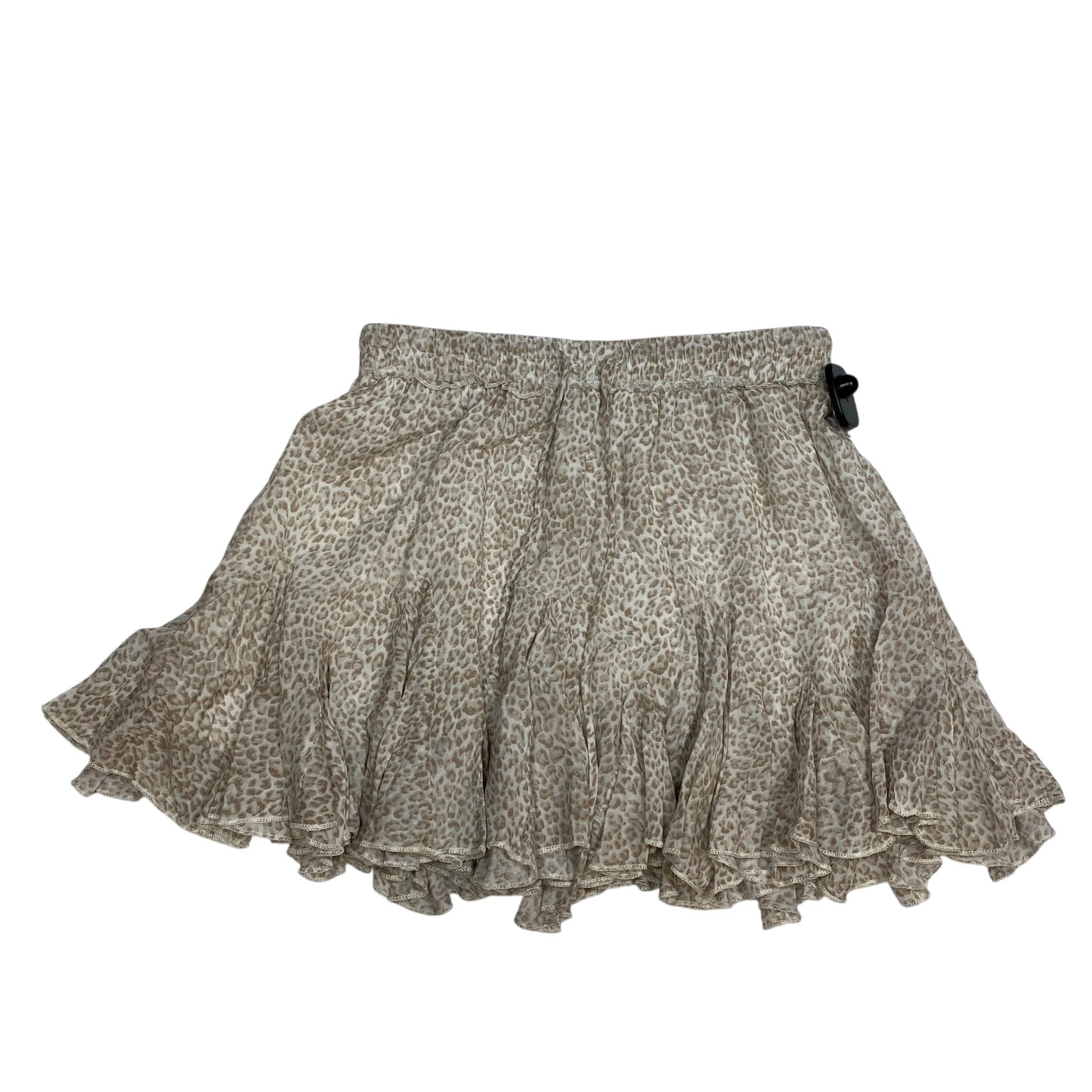 Skirt Mini & Short By Olivaceous In Tan, Size: M