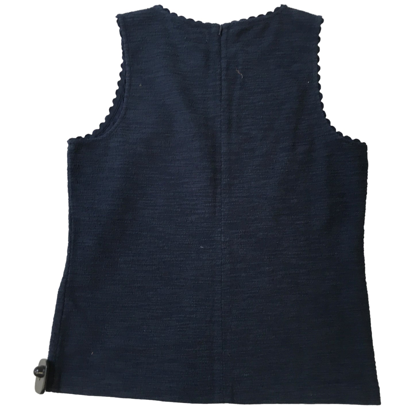 Blue Top Sleeveless J. Crew, Size M