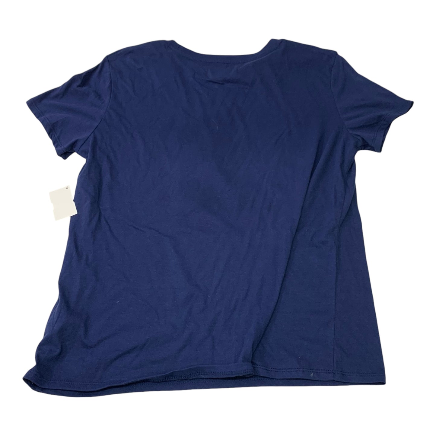 Top Short Sleeve By Disney Store In Blue, Size: L