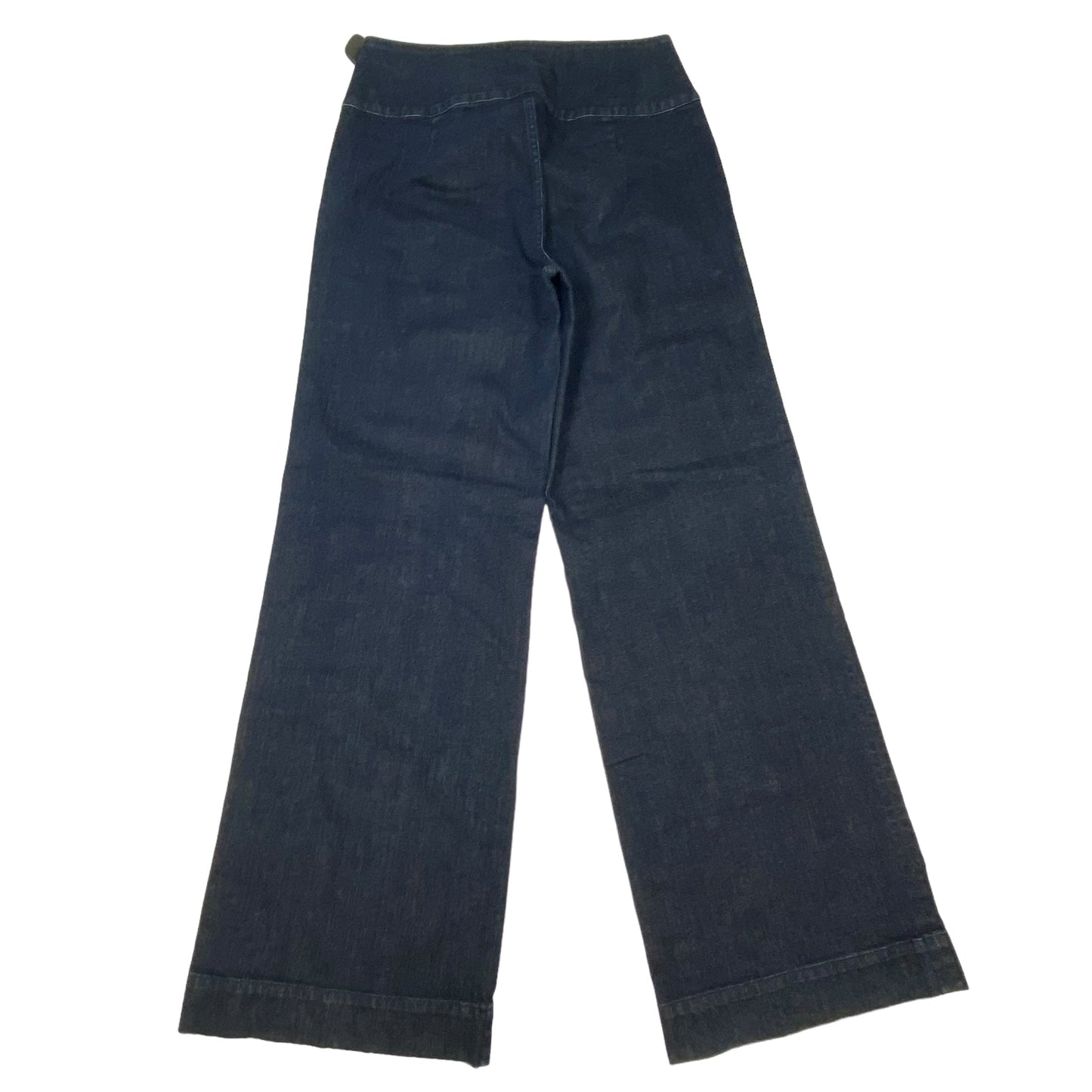 Blue Denim Jeans Wide Leg Lauren Jeans Co, Size 8