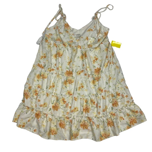 Yellow Dress Casual Short No Comment, Size L
