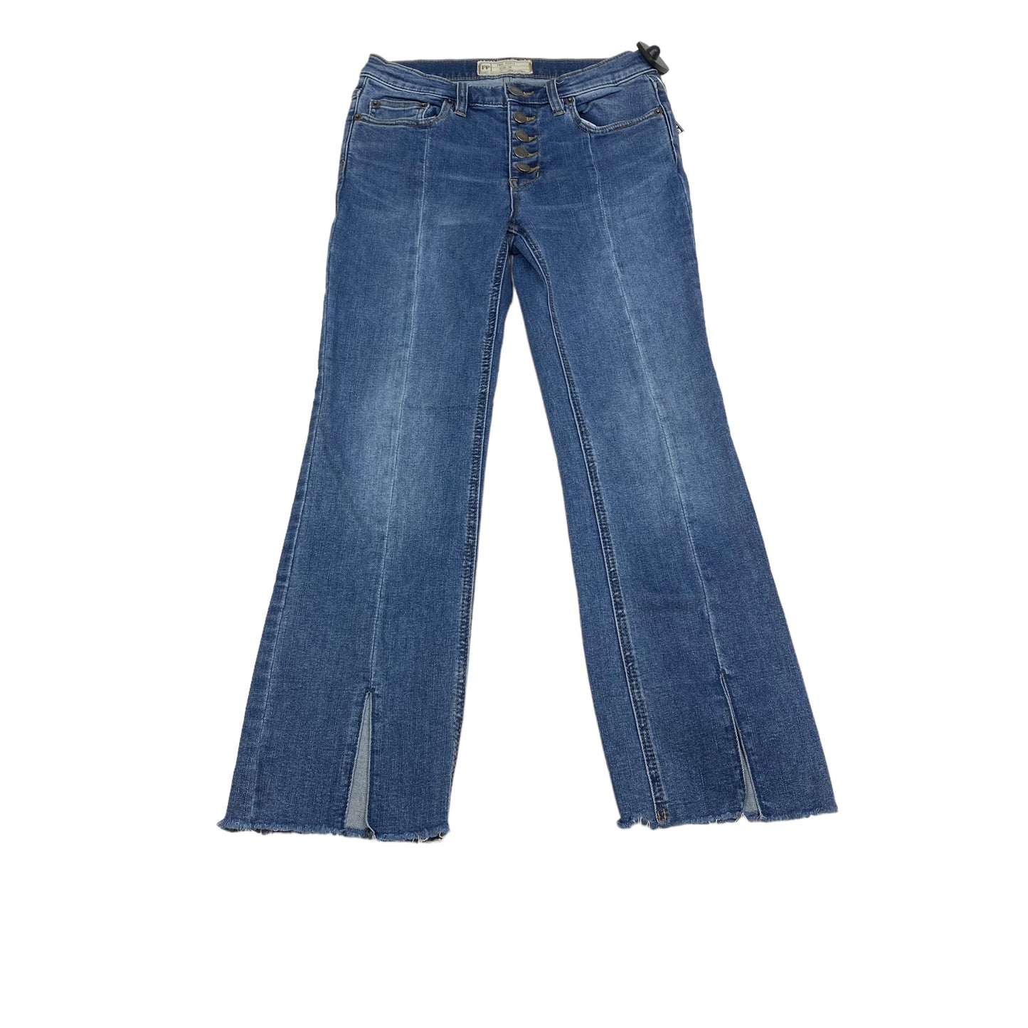 Blue Denim Jeans Cropped Free People, Size 2