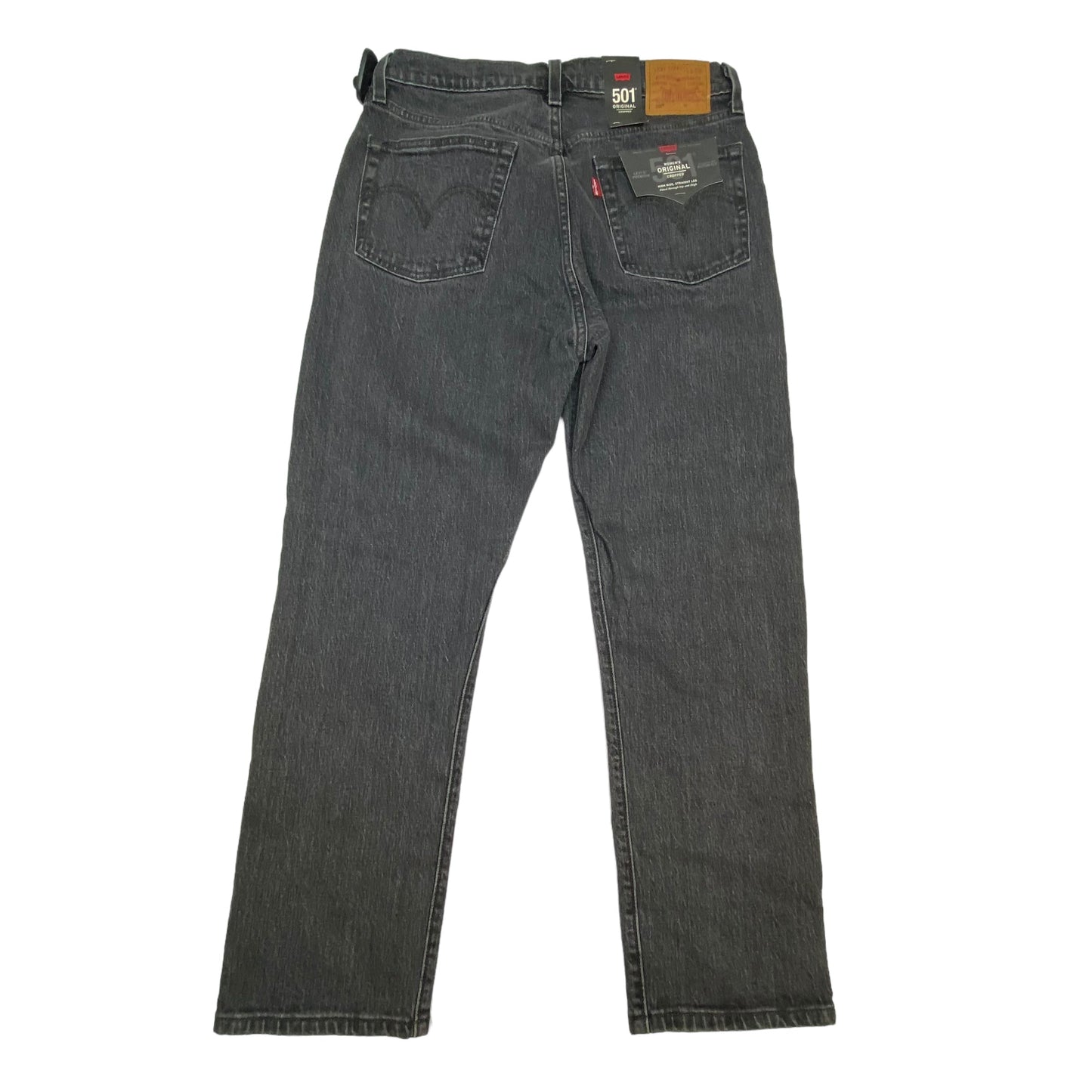 Jeans Skinny By Levis In Black Denim, Size: 6