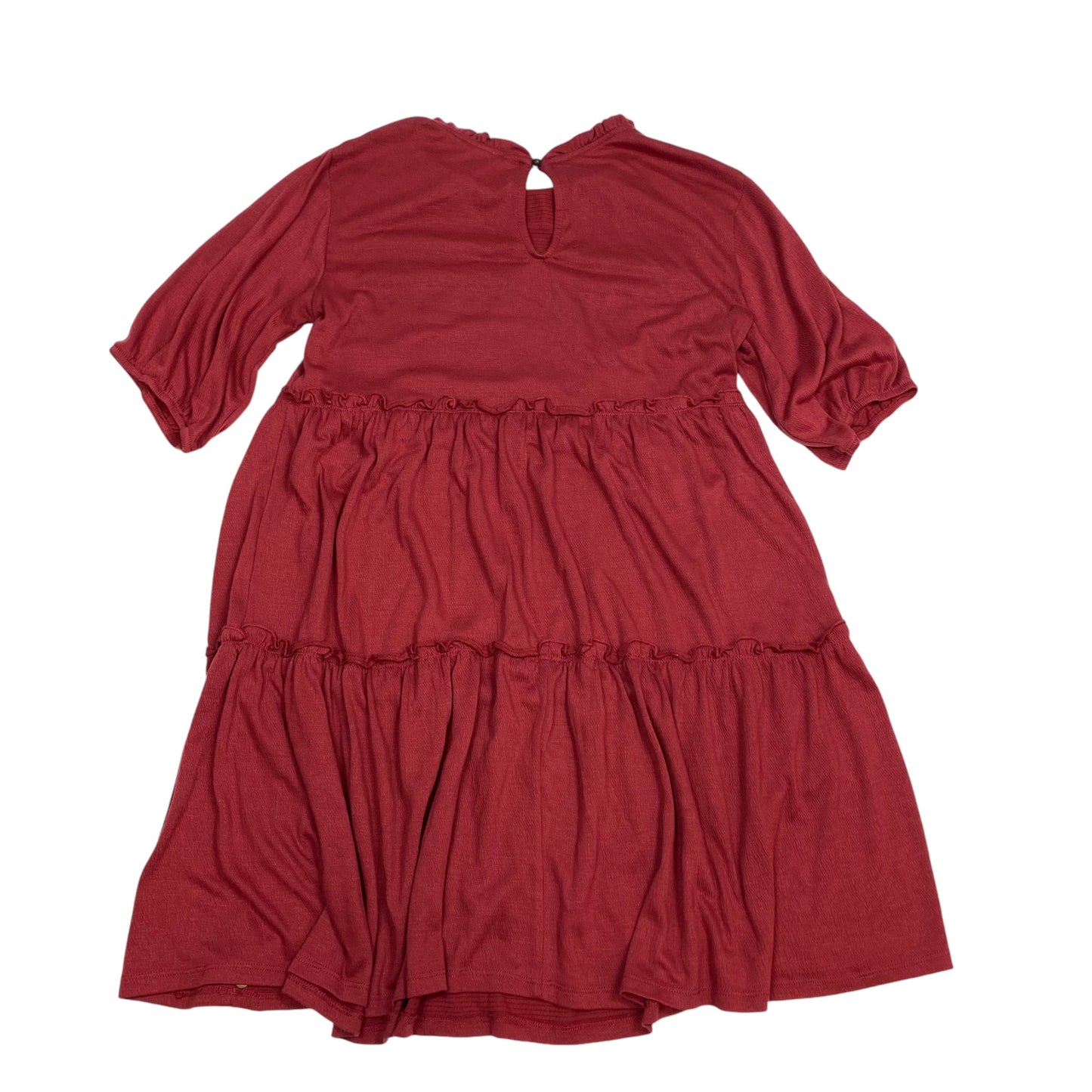 Dress Casual Short By Knox Rose In Red, Size: M