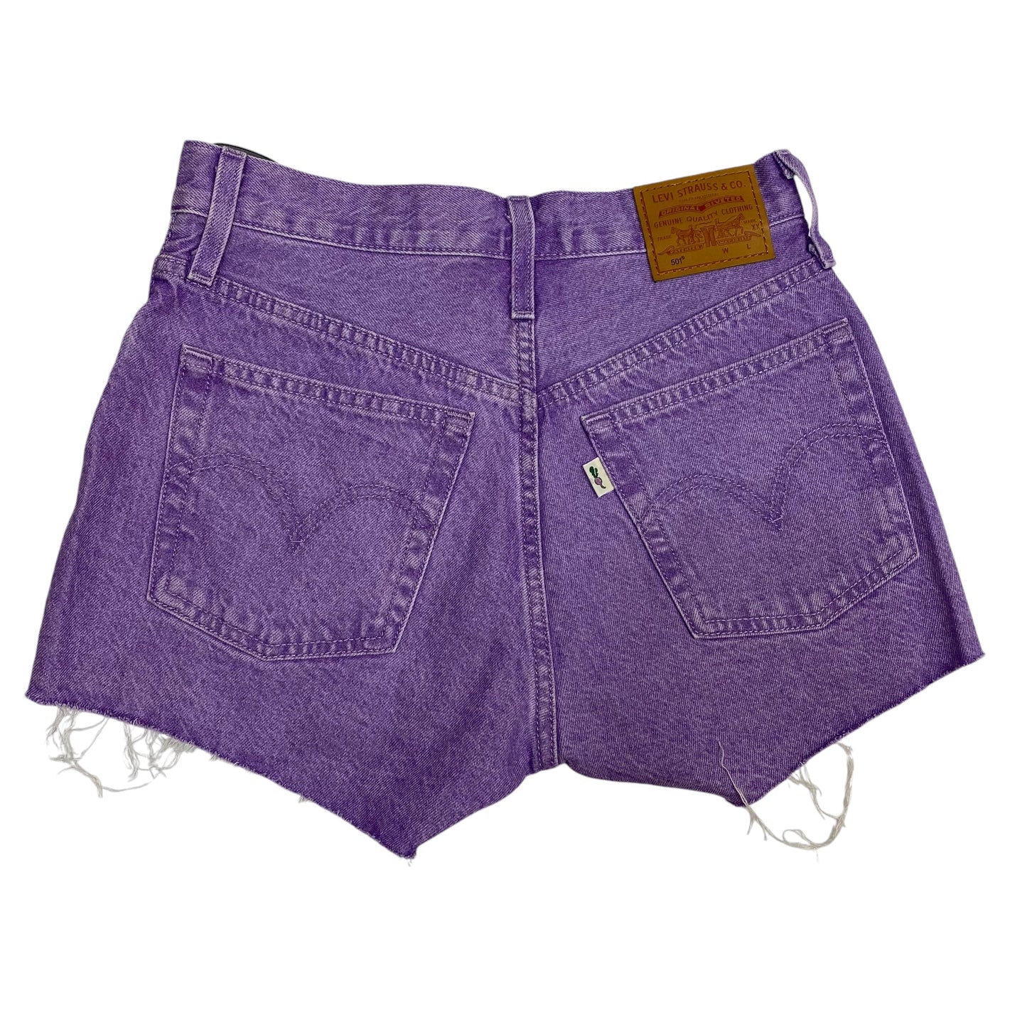 Shorts By Levis In Purple Denim, Size: 2