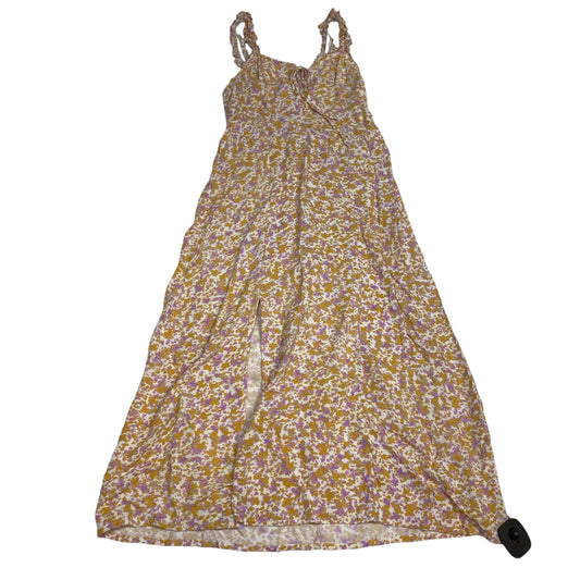 Dress Casual Midi By Japna In Yellow, Size: Xs