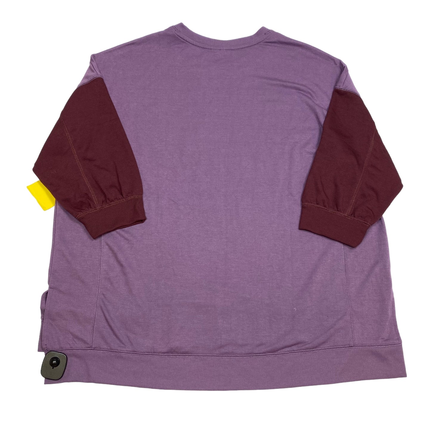 Top Long Sleeve By Cato In Purple, Size: Xl