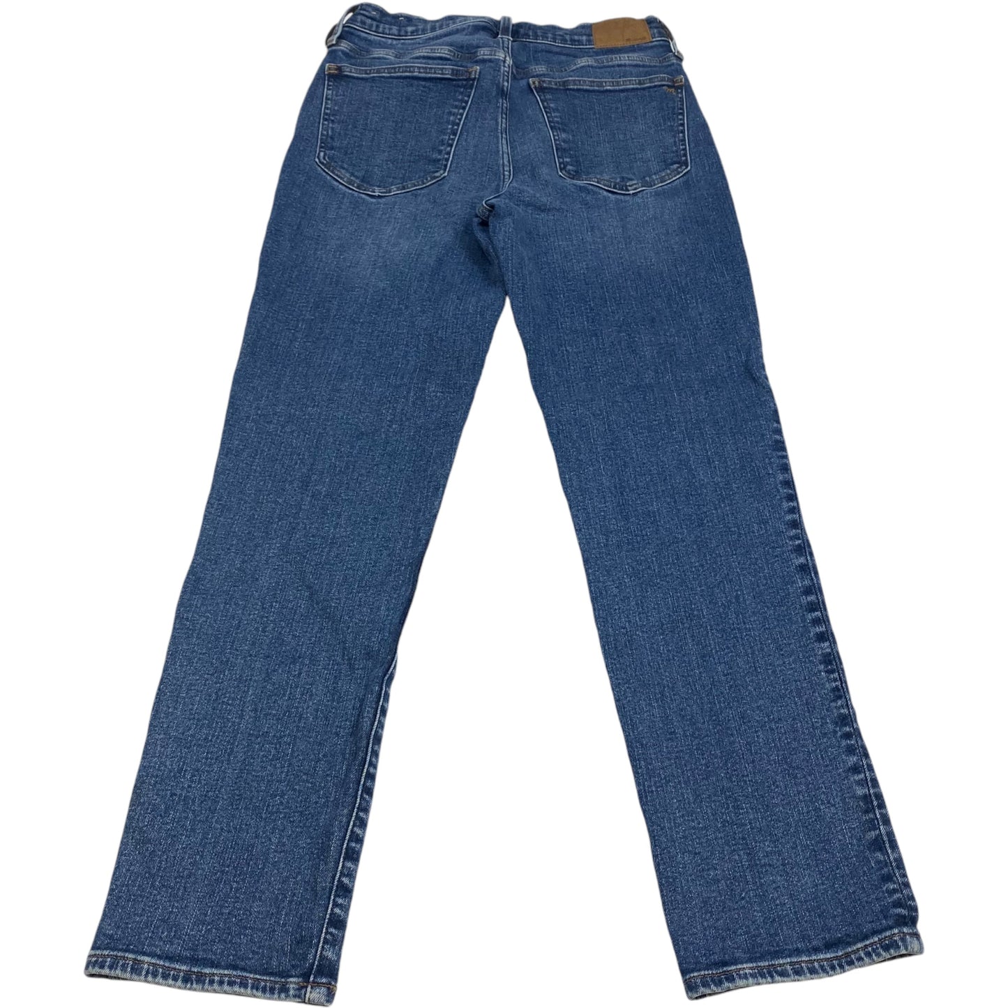 Jeans Straight By Madewell In Blue Denim, Size: 2