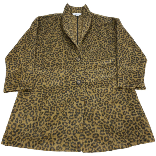 Coat Peacoat By Old Navy In Animal Print, Size: M