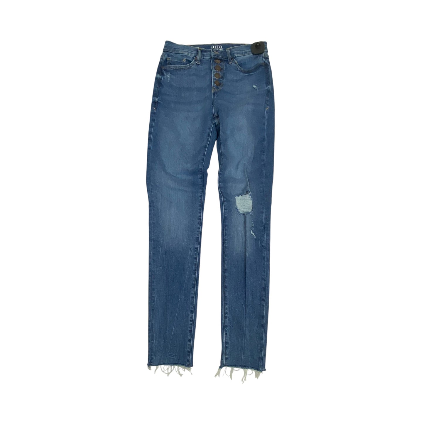 Jeans Skinny By Ana In Blue Denim, Size: 2