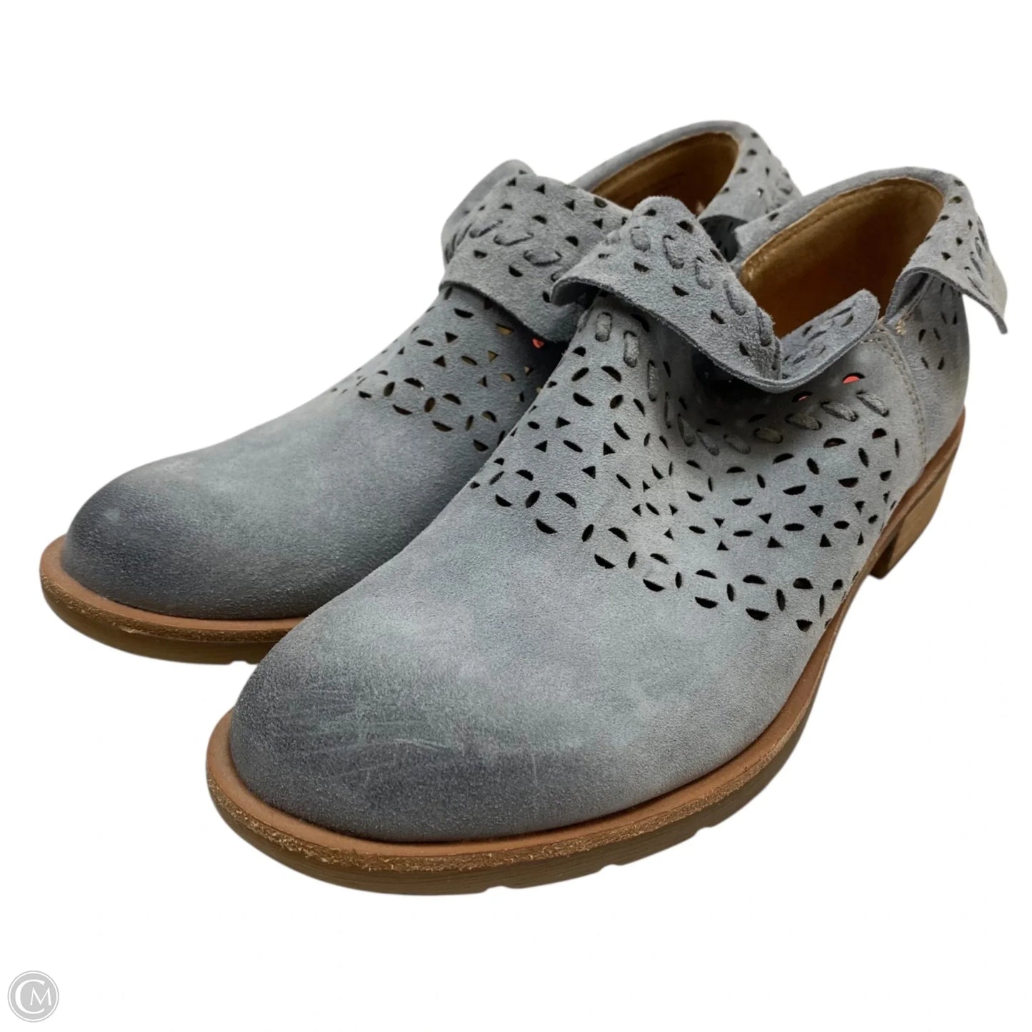 Boots Ankle Flats By Sofft In Blue, Size: 7.5