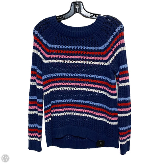 Sweater By Talbots In Blue & Red, Size: S