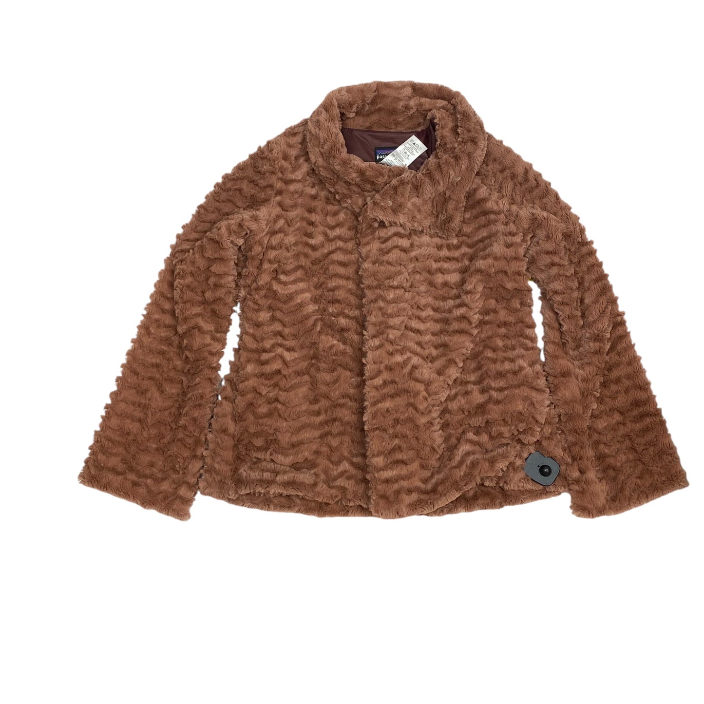 Jacket Faux Fur & Sherpa By Patagonia In Brown, Size: Xs