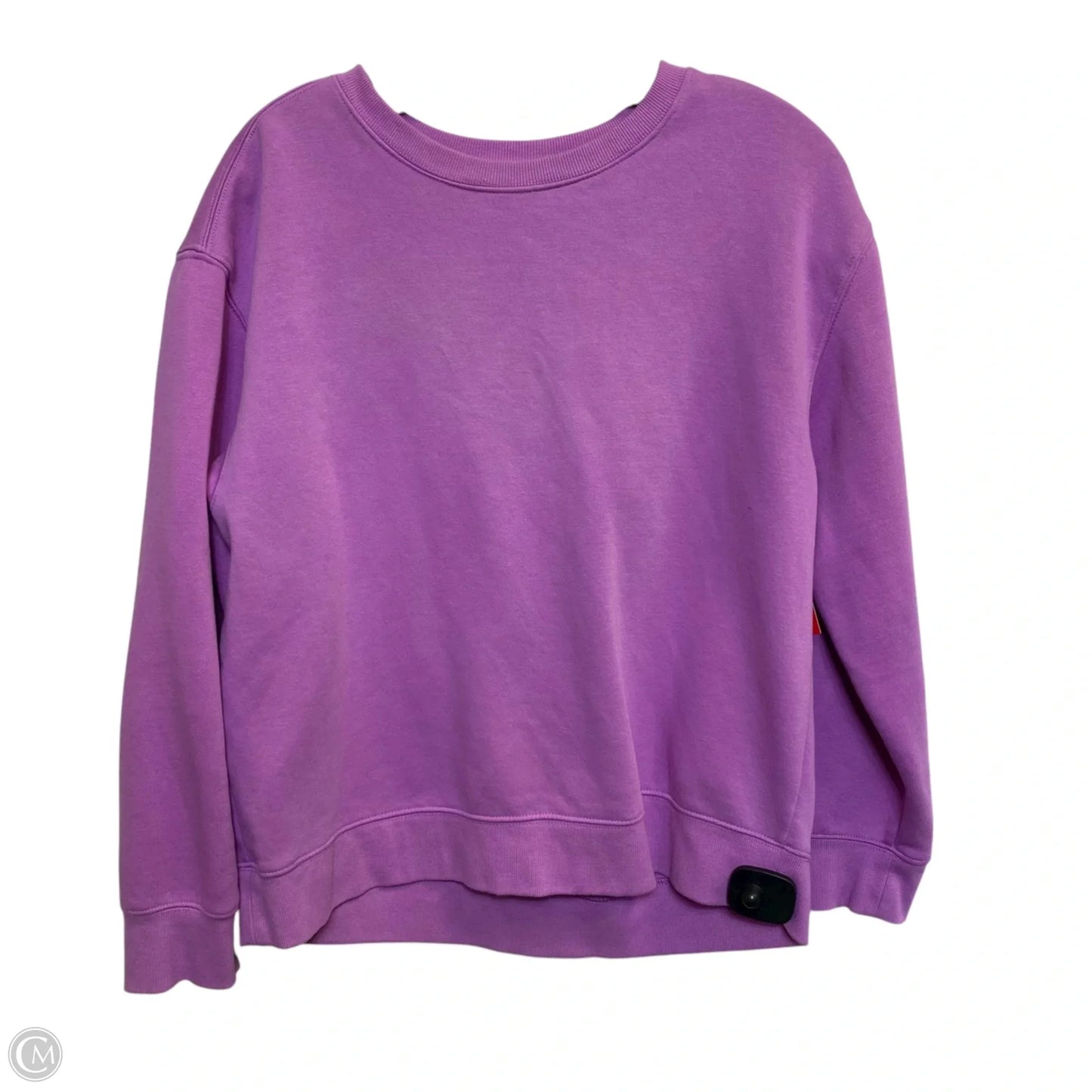 Athletic Sweatshirt Crewneck By Athletic Works In Purple, Size: M