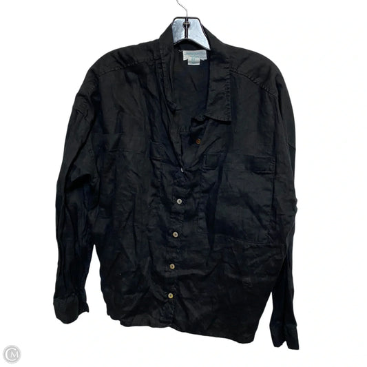 Top Long Sleeve By Cynthia Rowley In Black, Size: Xl