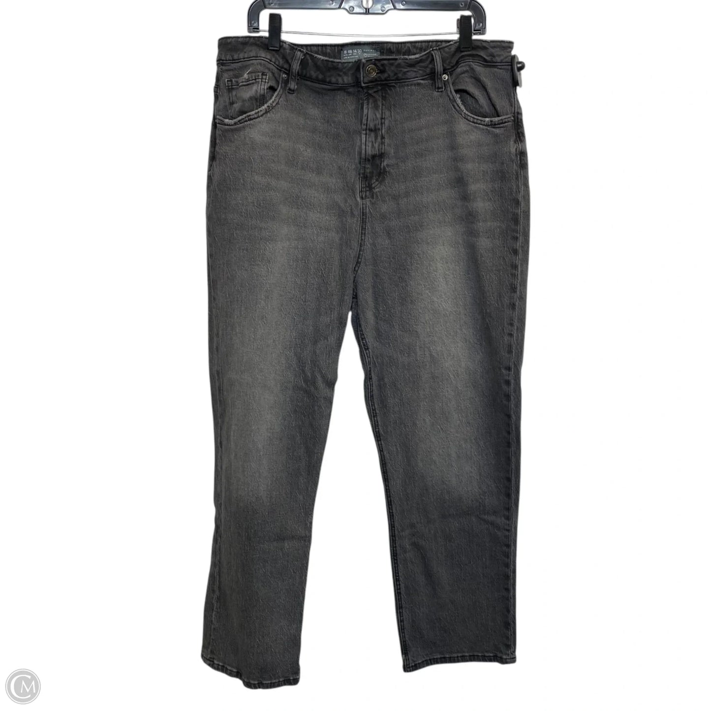 Jeans Boyfriend By Primark In Black Denim, Size: 18