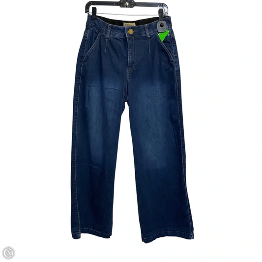 Jeans Wide Leg By Democracy In Blue Denim, Size: 8