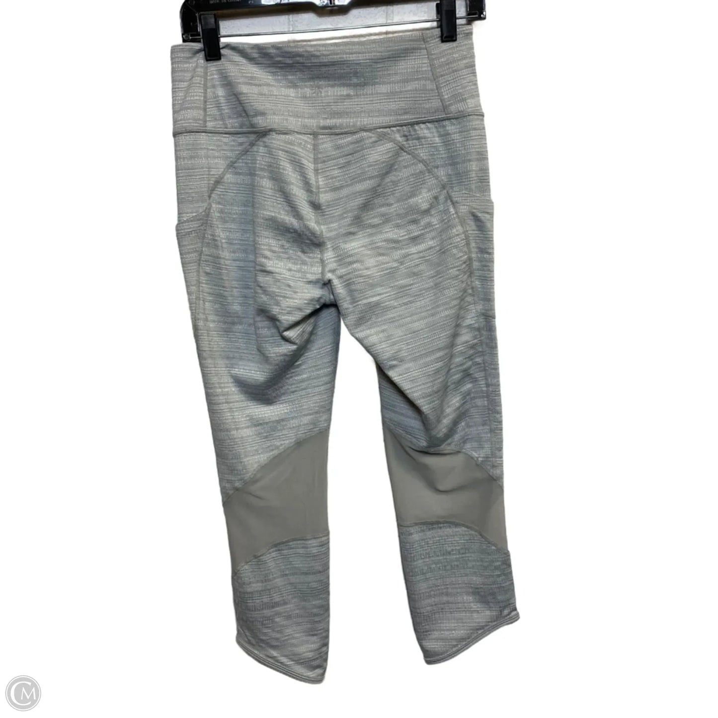 Athletic Leggings By Athleta In Grey, Size: M