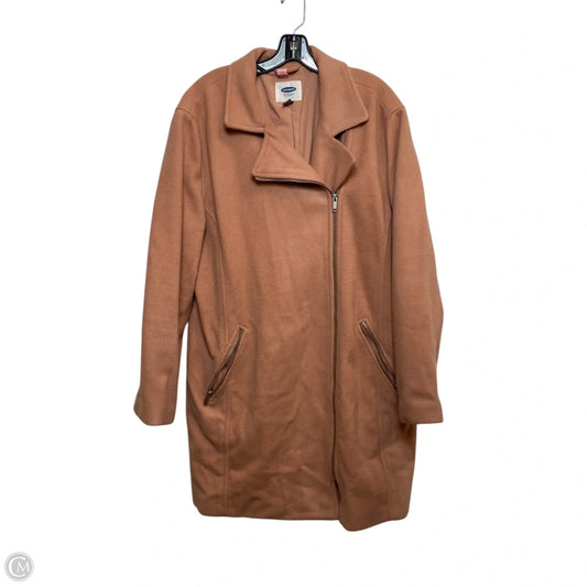 Coat Peacoat By Old Navy In Peach, Size: Xxl