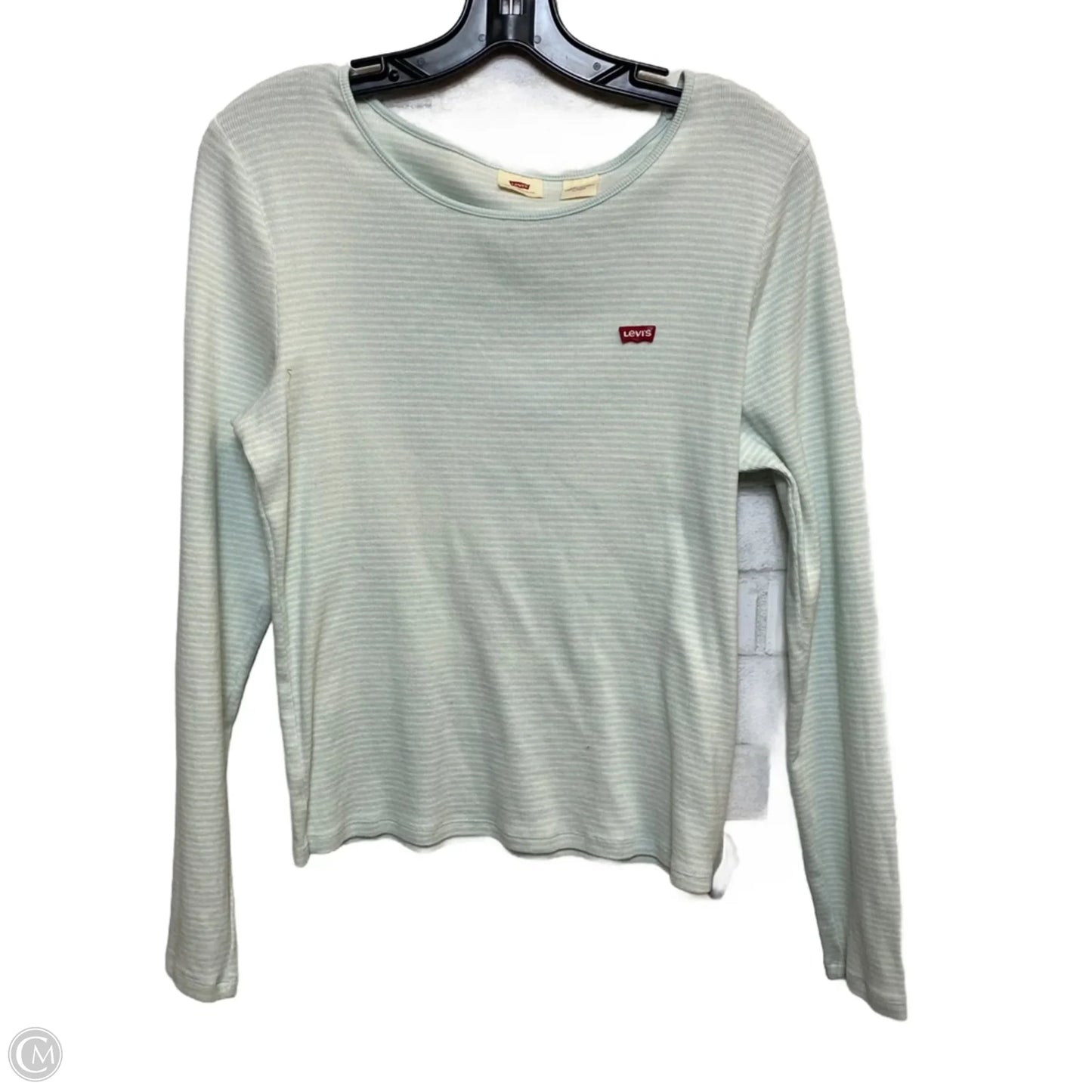 Top Long Sleeve By Levis In Blue, Size: Xl