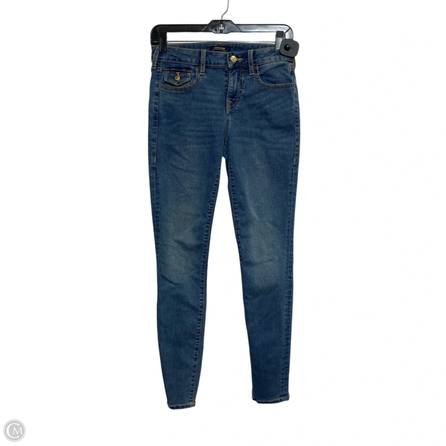 Jeans Designer By True Religion In Blue Denim, Size: 2