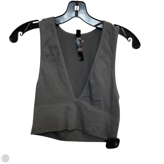 Top Sleeveless By Free People In Grey, Size: M