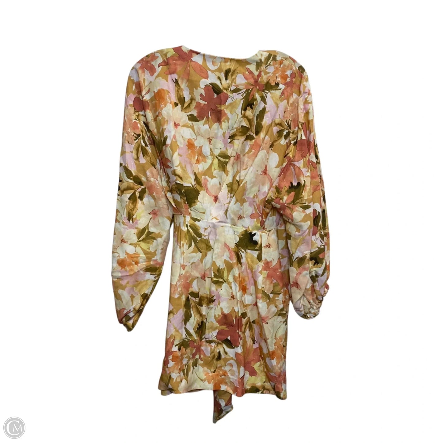 Dress Casual Short By Significant Other In Orange, Size: S