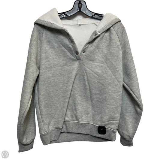 Sweatshirt Hoodie By Cmf In Grey, Size: M