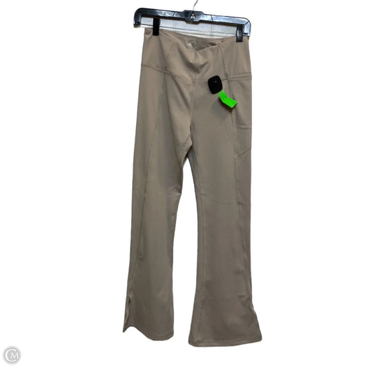 Athletic Leggings By Avia In Tan, Size: S