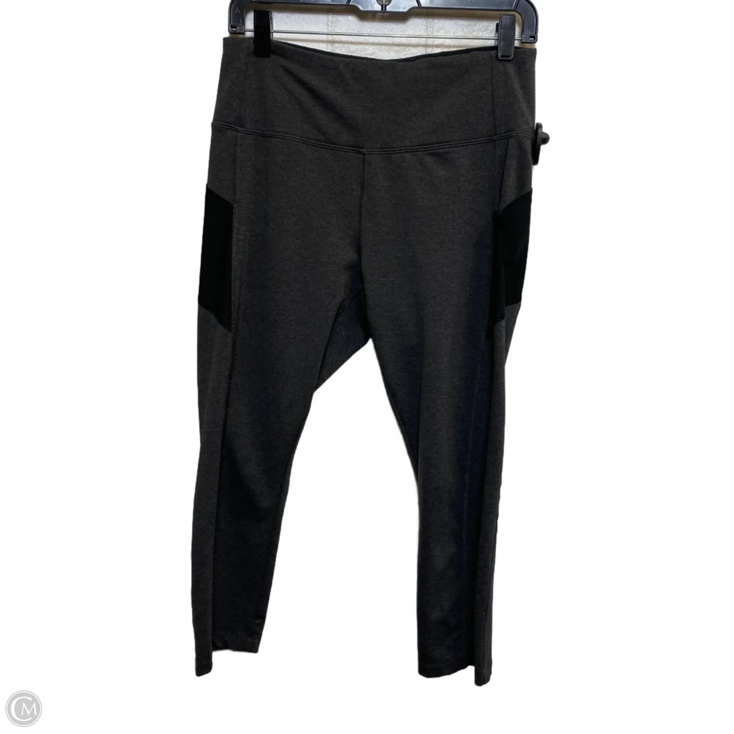 Athletic Leggings Capris By Yogo Athletica In Grey, Size: L