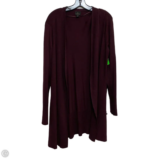 Cardigan By Worthington In Red, Size: L