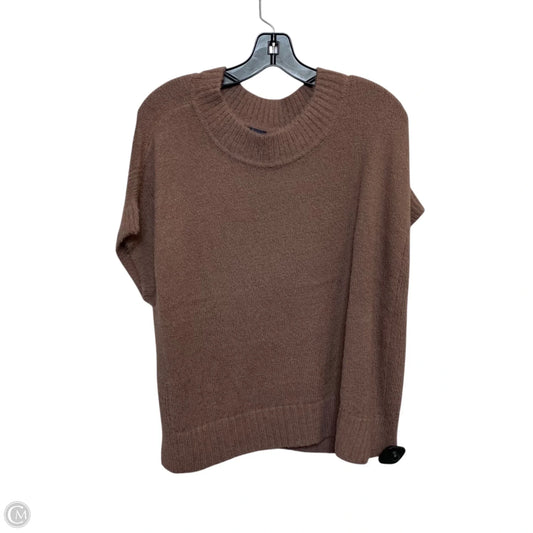 Sweater Short Sleeve By Studio Park In Pink, Size: S