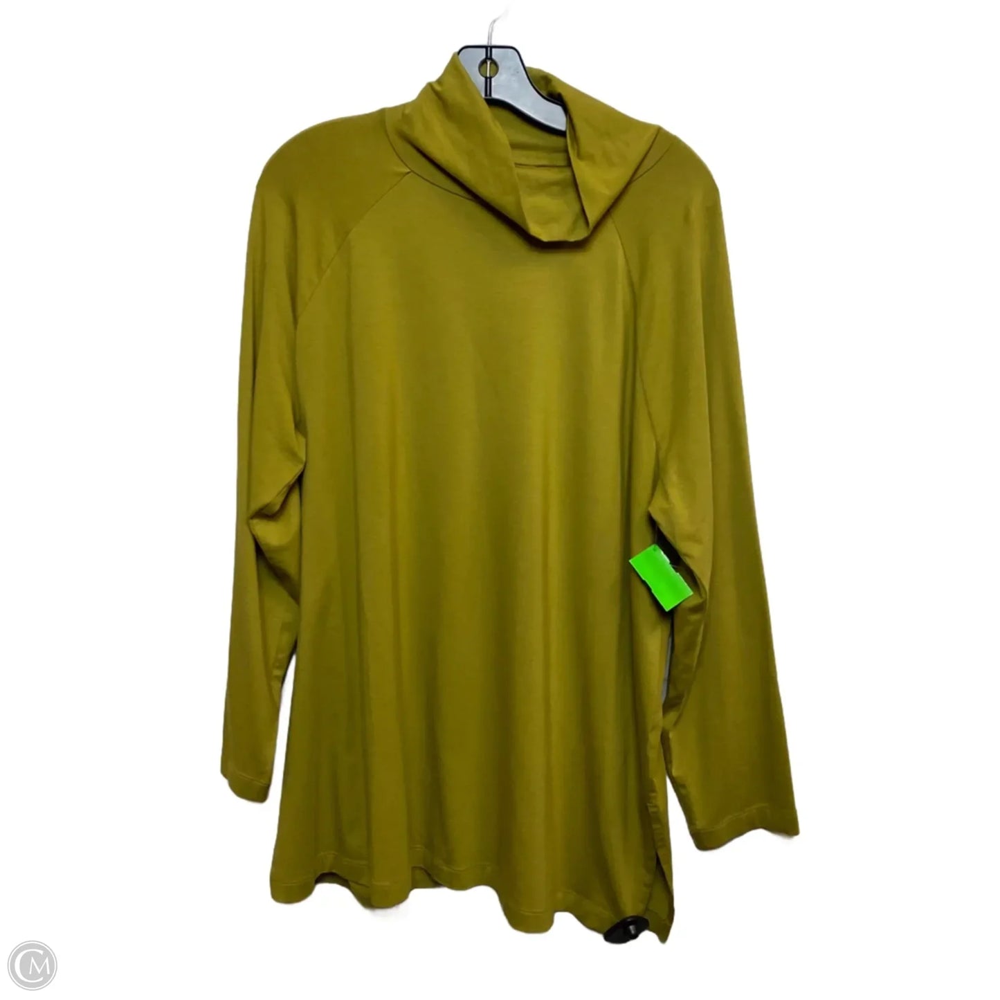 Top Long Sleeve By J. Jill In Green, Size: Xl