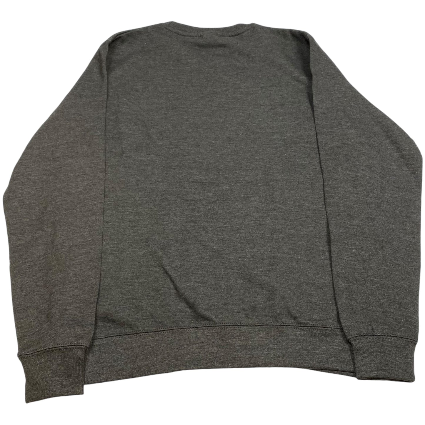 Sweatshirt Crewneck By Just Hoods In Grey, Size: M