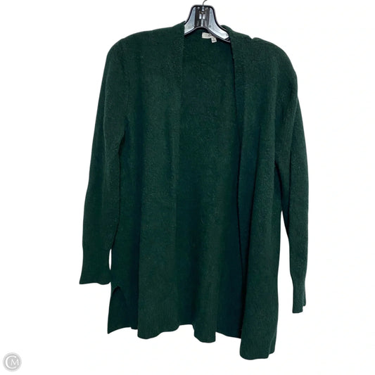 Sweater Cardigan By Madewell In Green, Size: S