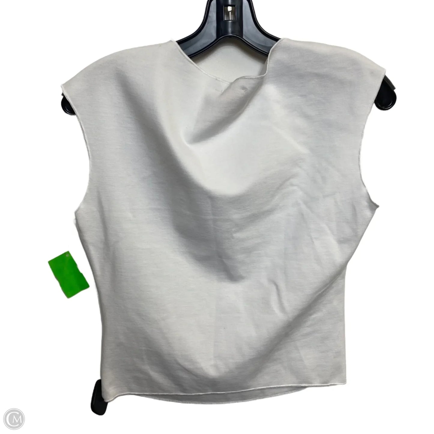 Top Sleeveless By Good Luck Gem In White, Size: M