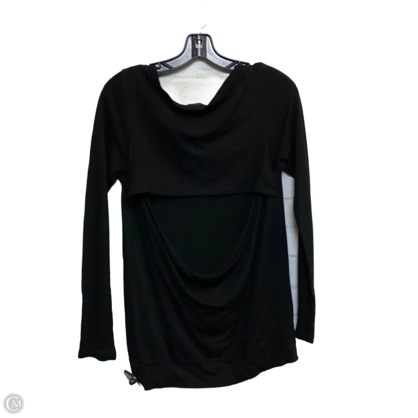 Athletic Top Long Sleeve Crewneck By Beyond Yoga In Black, Size: Xs