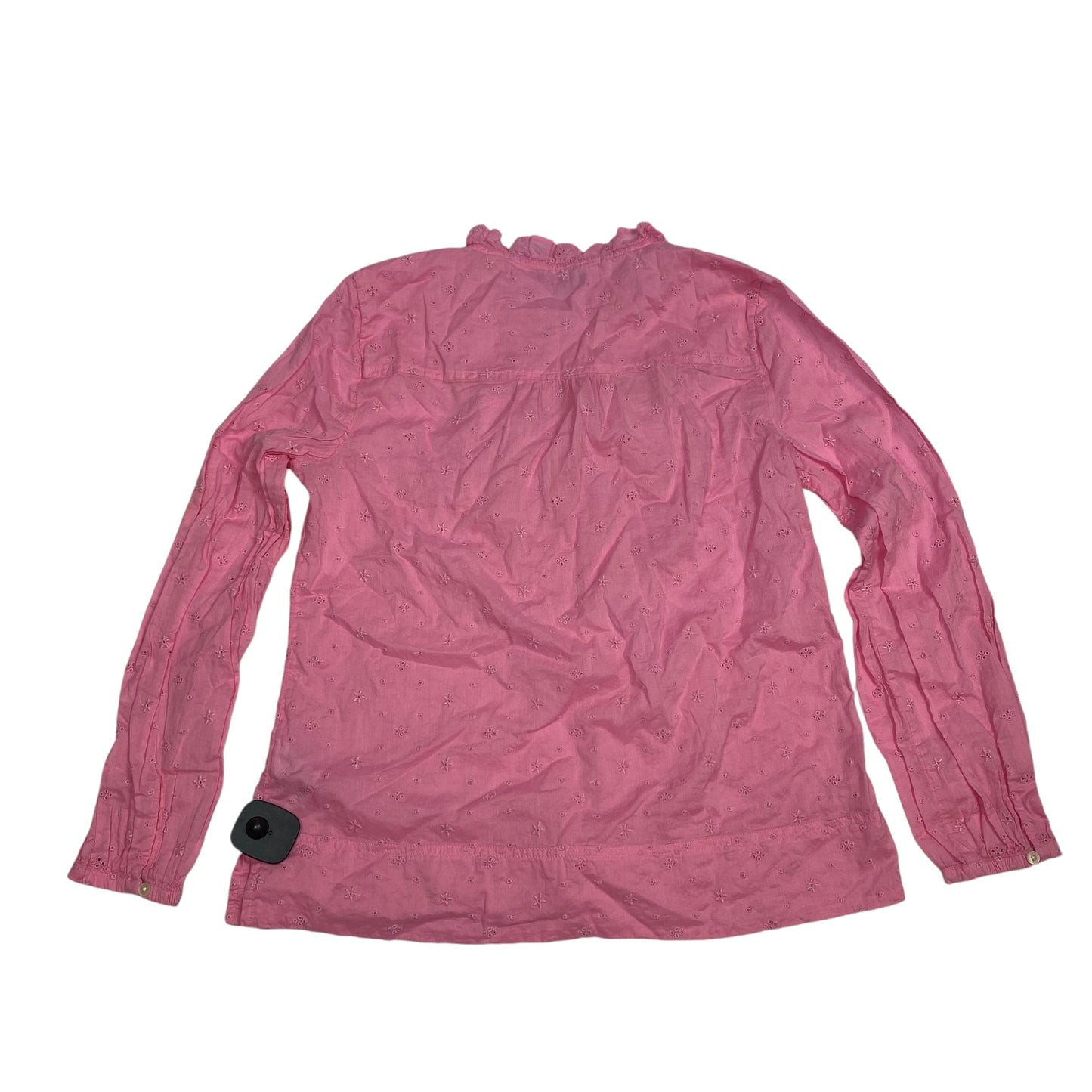 Top Long Sleeve By J. Crew In Pink, Size: S