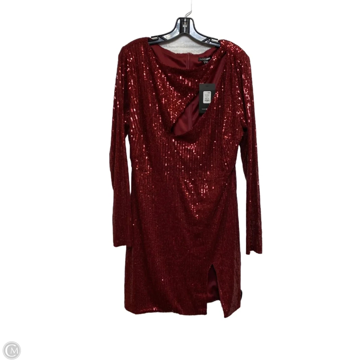 Dress Party Short By Fashion Nova In Red, Size: 1x