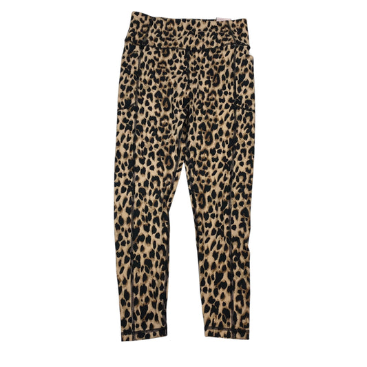 Athletic Leggings By Victorias Secret In Animal Print, Size: M