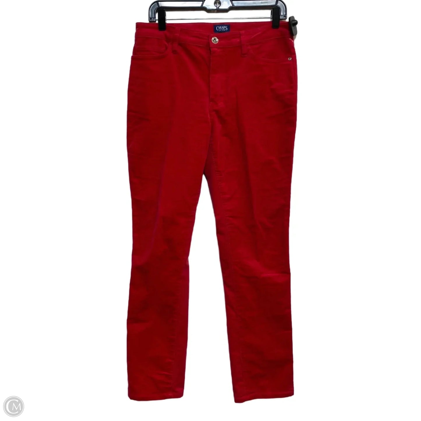 Pants Corduroy By Chaps In Red, Size: 6