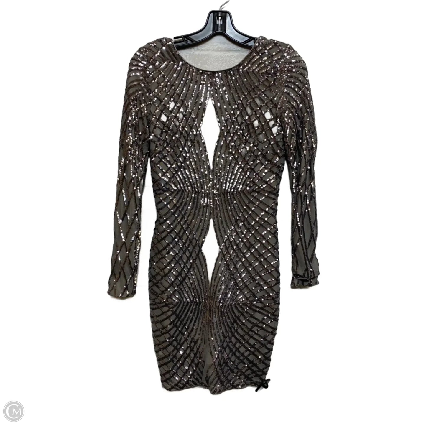 Dress Party Short By Windsor In Silver, Size: M