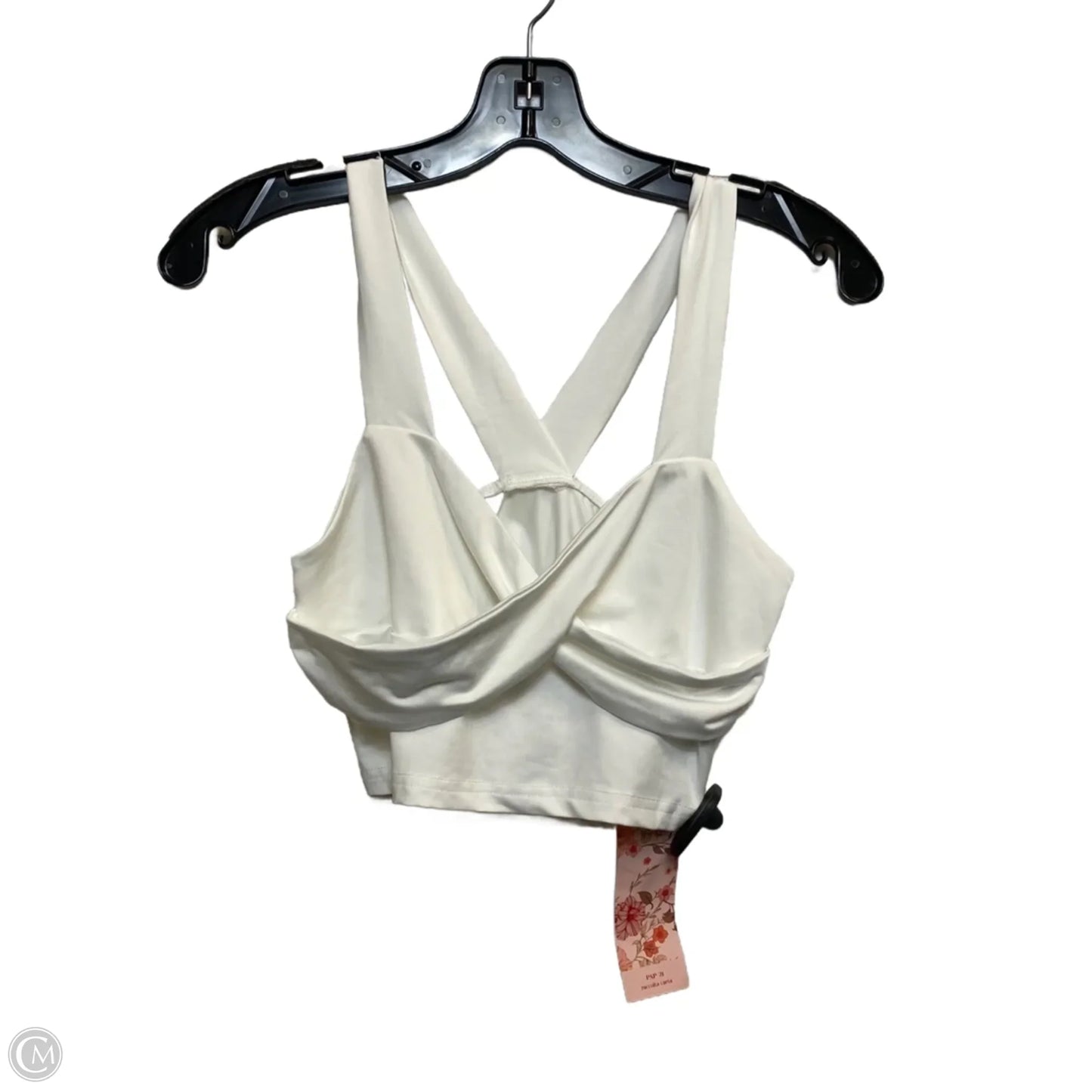 Top Sleeveless By Shein In White, Size: S