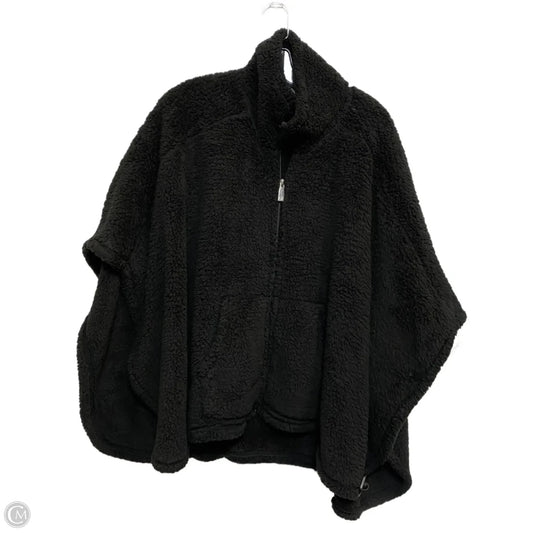 Poncho By Calvin Klein In Black, Size: Osfm