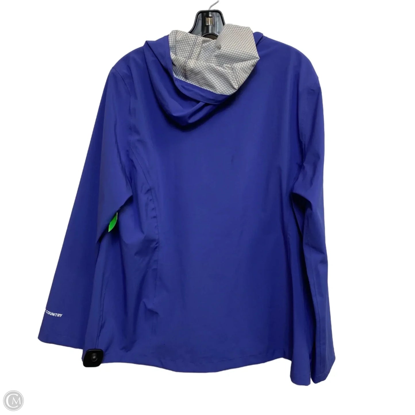 Jacket Windbreaker By Free Country In Purple, Size: Xl