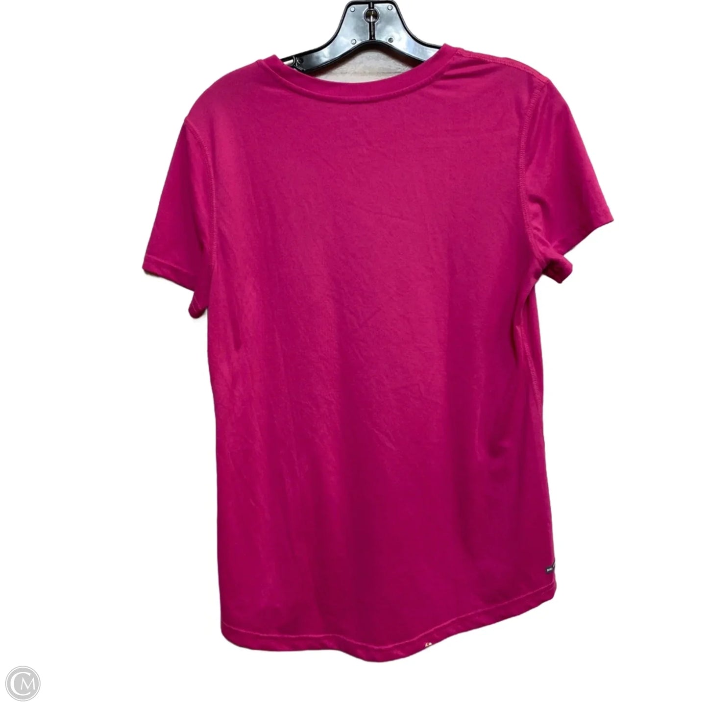 Athletic Top Short Sleeve By Danskin Now In Pink, Size: L