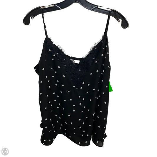 Blouse Sleeveless By Socialite In Black, Size: L